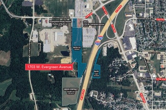 Plus de détails pour 1703 W Evergreen Ave, Effingham, IL - Terrain à vendre