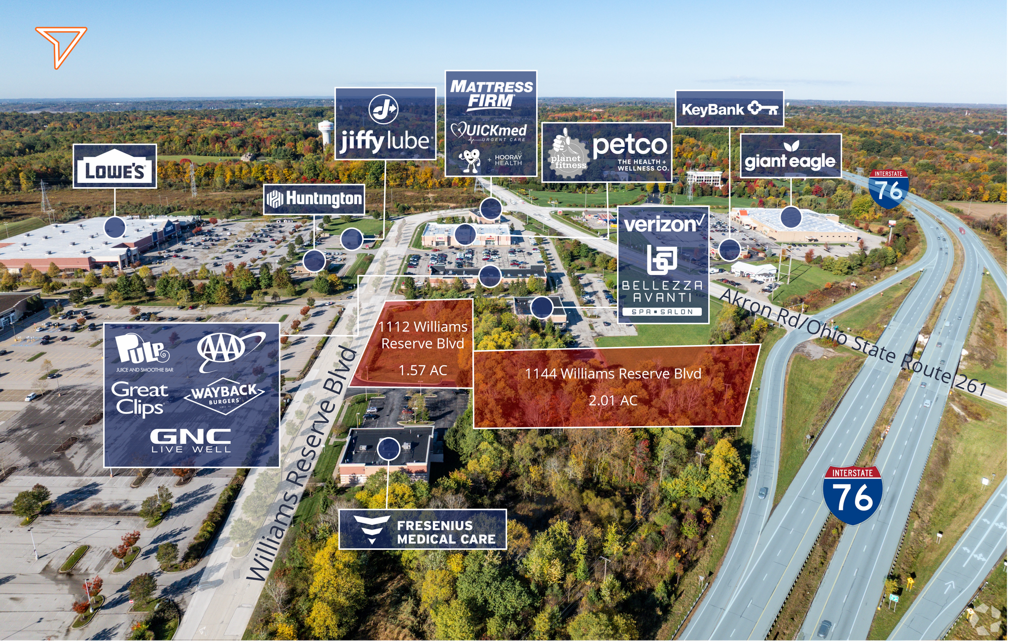 1112 & 1144 Williams Reserve Blvd portefeuille de 2 biens à vendre sur LoopNet.fr Photo de l’immeuble– Image 1 sur 7