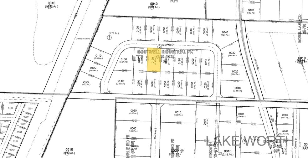 3677 23rd Ave S, Lake Worth, FL à louer - Plan cadastral – Image 3 sur 14