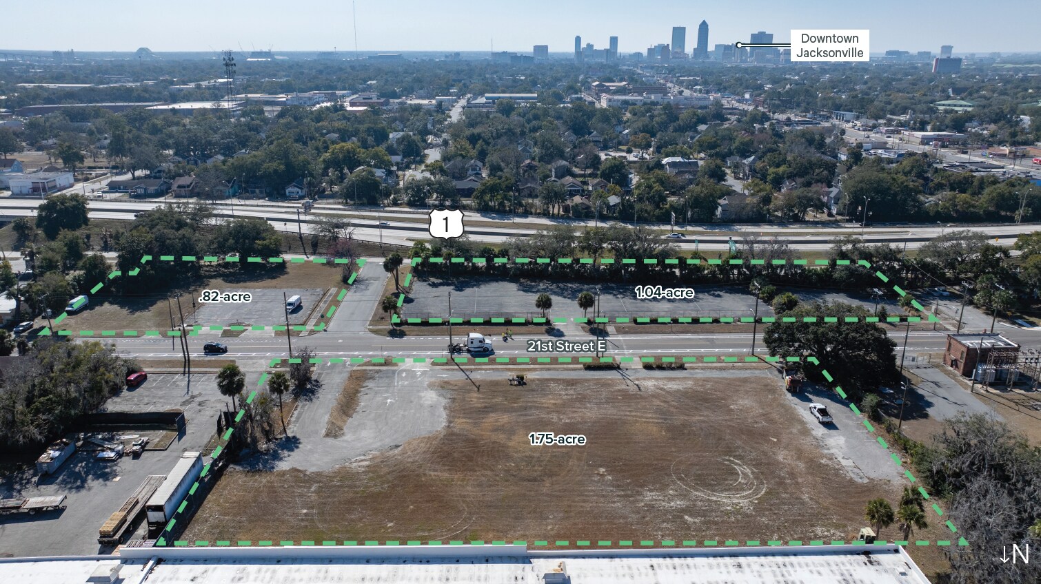 155-157 21st Street East St, Jacksonville, FL à louer Photo principale– Image 1 sur 3