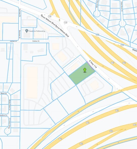 880 SH-114, Roanoke, TX à louer - Plan cadastral – Image 2 sur 2