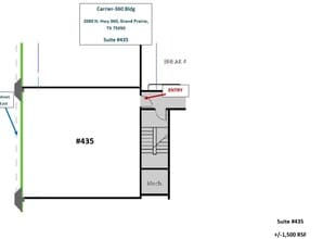 2080 N State Highway 360, Grand Prairie, TX à louer Plan d’étage– Image 1 sur 1
