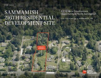Plus de détails pour 1510 216th Ave NE, Sammamish, WA - Terrain à vendre