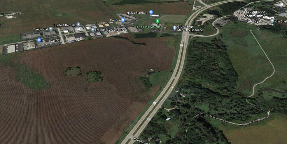 Wheeler Rd, Sugar Grove, IL à vendre - Aérien – Image 2 sur 5
