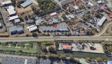 Toulouse - VUE AÉRIENNE vue de carte