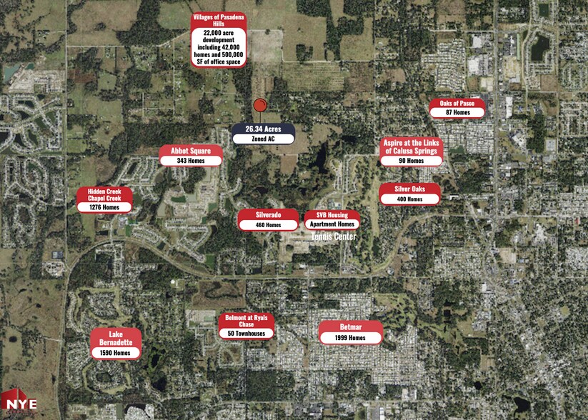 36110 Sunshine Rd, Zephyrhills, FL à vendre - Aérien – Image 3 sur 3
