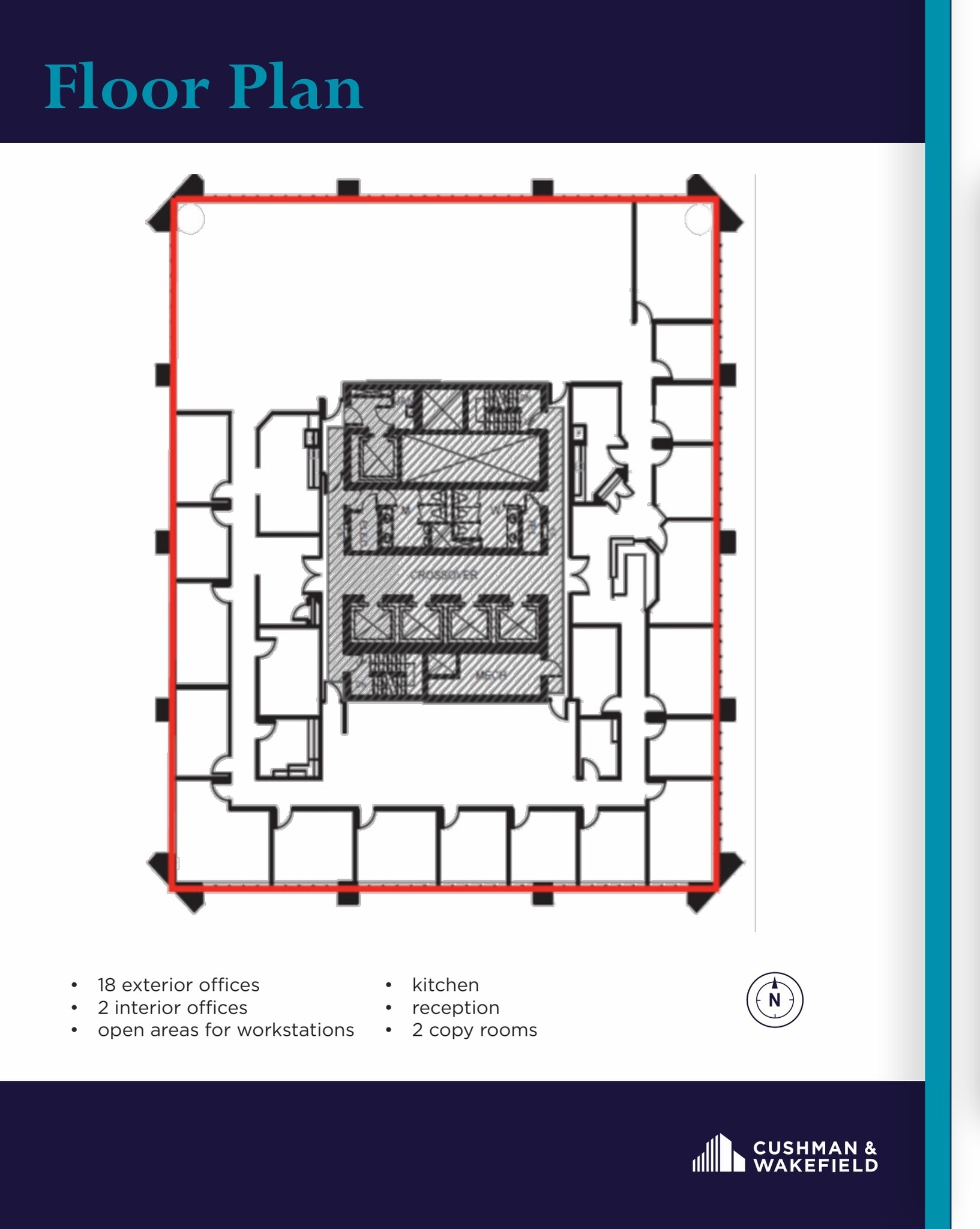 500 4th Ave SW, Calgary, AB à louer Plan d’étage– Image 1 sur 1