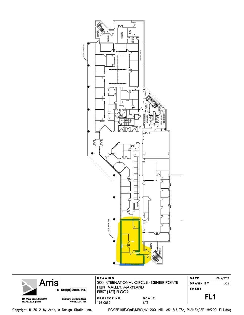 200 International Cir, Hunt Valley, MD à vendre Plan d’étage– Image 1 sur 1