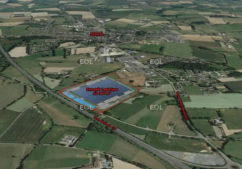 Route Des Carriers, Derval à louer - Aérien – Image 2 sur 3