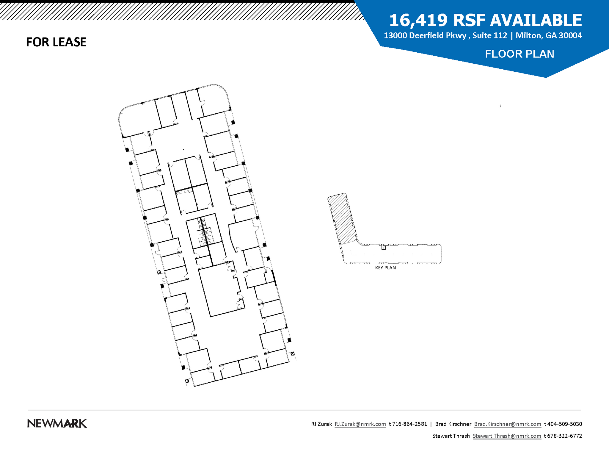 13000 Deerfield Pky, Alpharetta, GA à louer Plan d’étage– Image 1 sur 1