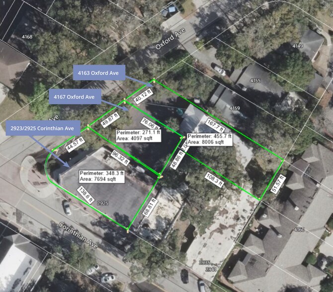 4163 Oxford Ave, Jacksonville, FL à louer - Aérien – Image 2 sur 3