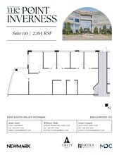 8310 S Valley Hwy, Englewood, CO à louer Plan d’étage– Image 1 sur 1