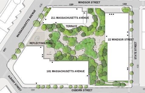 181 Massachusetts Ave, Cambridge, MA à louer - Plan de site – Image 2 sur 6