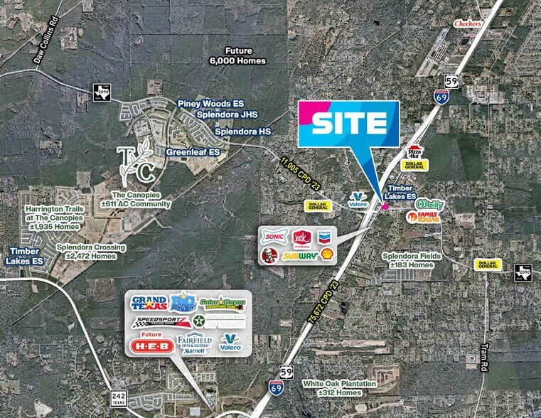 NEC FM 2090 & Cox St, Splendora, TX à vendre - Photo de l’immeuble – Image 3 sur 4