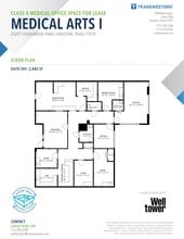 20207 Chasewood Park Dr, Houston, TX à louer Plan d’étage– Image 1 sur 1