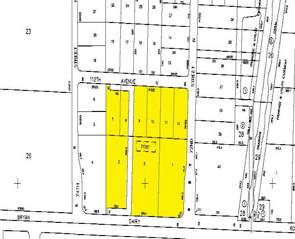 7245-7281 Bryan Dairy Rd, Largo, FL à louer - Plan cadastral – Image 2 sur 24