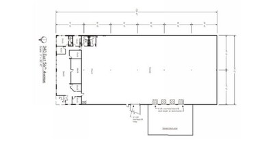 340 E 56th Ave, Denver, CO à louer Plan de site– Image 2 sur 2