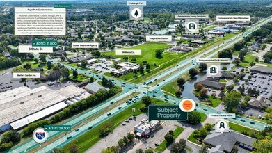 261 S State St, Zeeland, MI - Vue aérienne  vue de carte