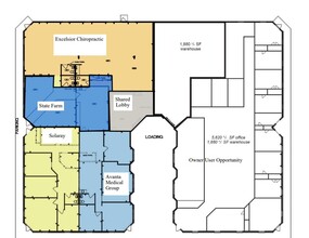 618 Cepi Dr, Chesterfield, MO à louer Plan d’étage– Image 1 sur 1