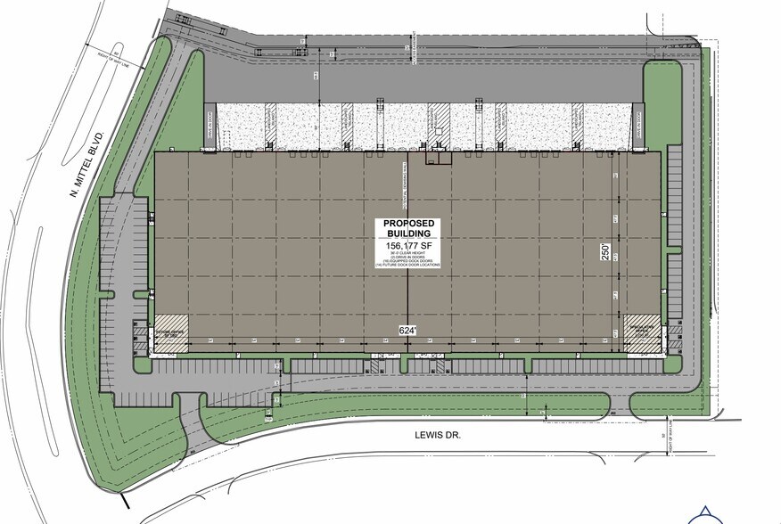 1501 N Mittel Blvd, Wood Dale, IL à vendre - Plan de site – Image 2 sur 2