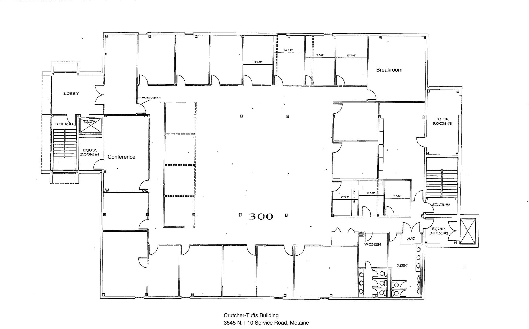 3545 N I-10 Service Rd, Metairie, LA à louer Plan de site– Image 1 sur 2