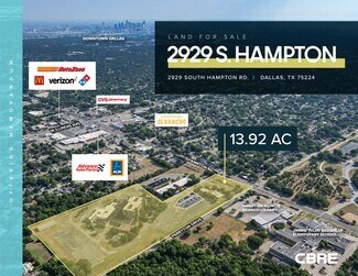 Plus de détails pour 2929 S Hampton Rd, Dallas, TX - Terrain à vendre