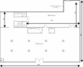1473 N Wesleyan Blvd, Rocky Mount, NC à louer Plan d’étage– Image 1 sur 1