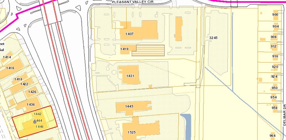 1442-1446 W I-65 Service Rd S, Mobile, AL à louer - Plan cadastral – Image 3 sur 4