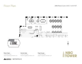 455 N Cityfront Plaza Dr, Chicago, IL à louer Plan d’étage– Image 2 sur 12