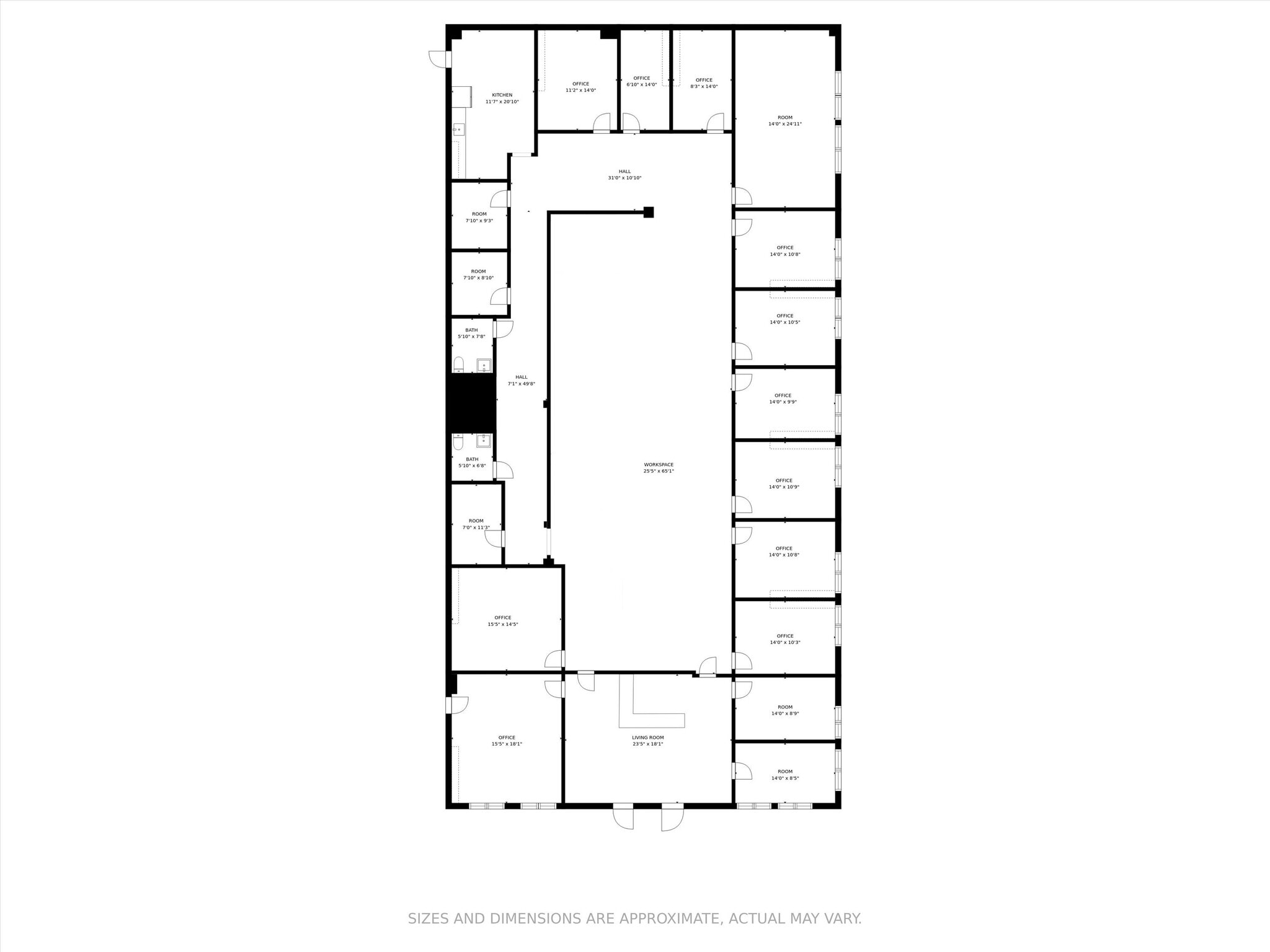 8303 Cypresswood Dr, Spring, TX à louer Plan d’étage– Image 1 sur 1