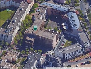 Rouen - Vue aérienne vue de carte