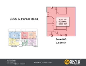 3300 S Parker Rd, Aurora, CO à vendre Plan d’étage– Image 1 sur 4