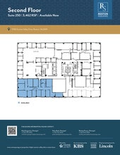 11790 Sunrise Valley Dr, Reston, VA à louer Plan d’étage– Image 1 sur 1