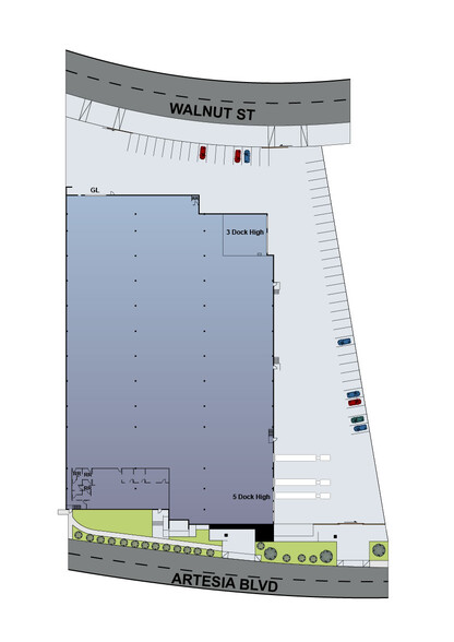 751 E Artesia Blvd, Carson, CA à louer - Plan de site – Image 2 sur 2