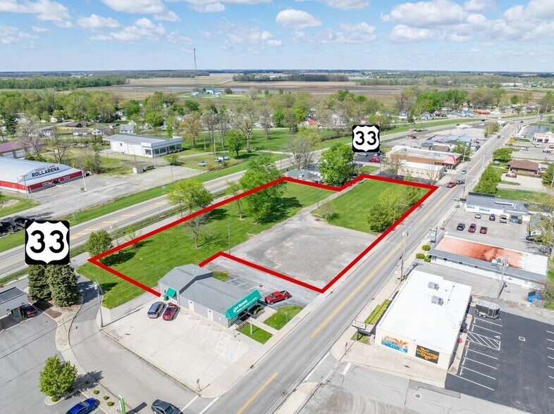 230 E Main St, Russells Point, OH à vendre - Aérien – Image 3 sur 4