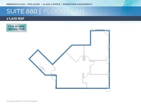 1415 L St, Sacramento, CA à louer Plan d’étage– Image 1 sur 1