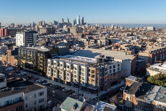 828-840 N 2nd St, Philadelphia, PA - VUE AÉRIENNE  vue de carte