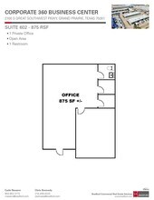 2100 S Great Southwest Pky, Grand Prairie, TX à louer Plan d’étage– Image 1 sur 1
