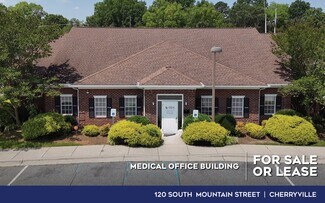 Plus de détails pour 120 S Mountain St, Cherryville, NC - Bureau à vendre