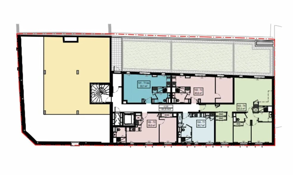 Local commercial dans Reims à vendre - Plan d’étage – Image 3 sur 4
