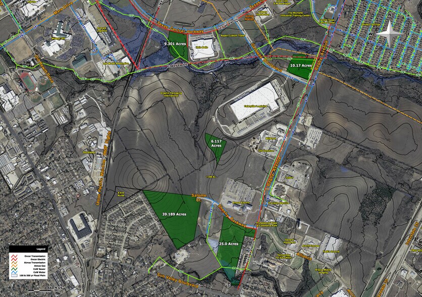 Gateway @ Texas Central, Waco, TX à vendre - Plan de site – Image 2 sur 2