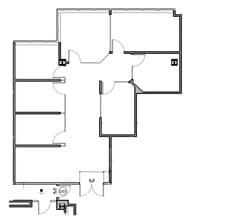1 Bridge Plz N, Fort Lee, NJ à louer Plan d’étage– Image 1 sur 1