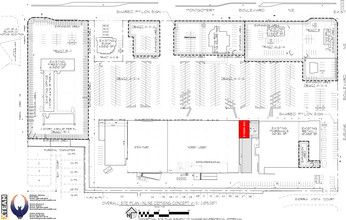 9500 Montgomery Blvd NE, Albuquerque, NM à louer Plan de site– Image 1 sur 1