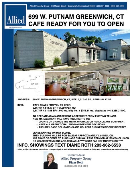 699 W Putnam Ave, Greenwich, CT à louer - Photo de l’immeuble – Image 2 sur 11