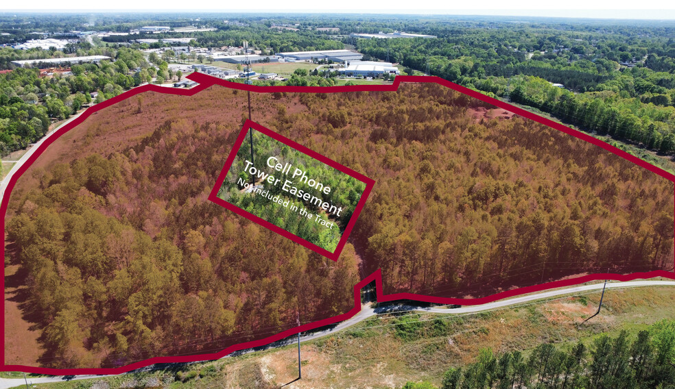 0 Old Pearman Dairy Rd, Anderson, SC à vendre - Aérien – Image 3 sur 4