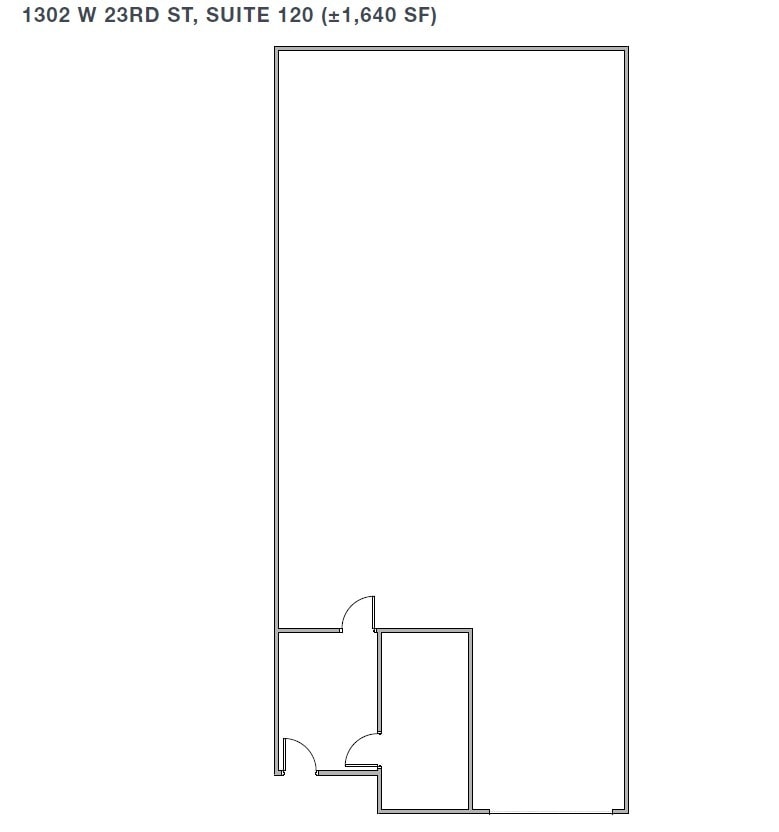 2121 S Priest Dr, Tempe, AZ à louer Plan d’étage– Image 1 sur 1