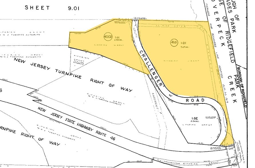 55 Challenger Rd, Ridgefield Park, NJ à louer - Plan cadastral – Image 2 sur 8