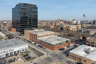 1044-1048 W Kinzie St, Chicago, IL - VUE AÉRIENNE  vue de carte