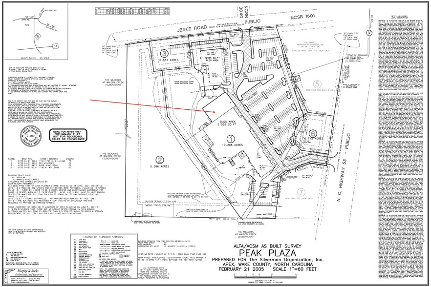 1779 W Williams St, Apex, NC à louer - Plan de site – Image 1 sur 4