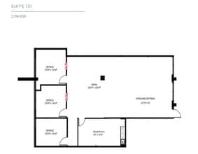 2630 West Fwy, Fort Worth, TX à louer Plan d’étage– Image 1 sur 1